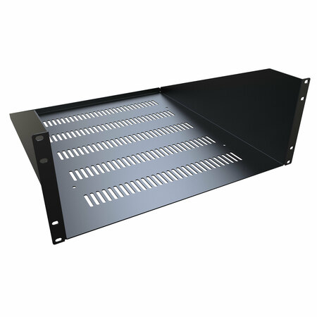 HAMMOND 4U 20D VENTED RACK SHELF RASV190720BK1